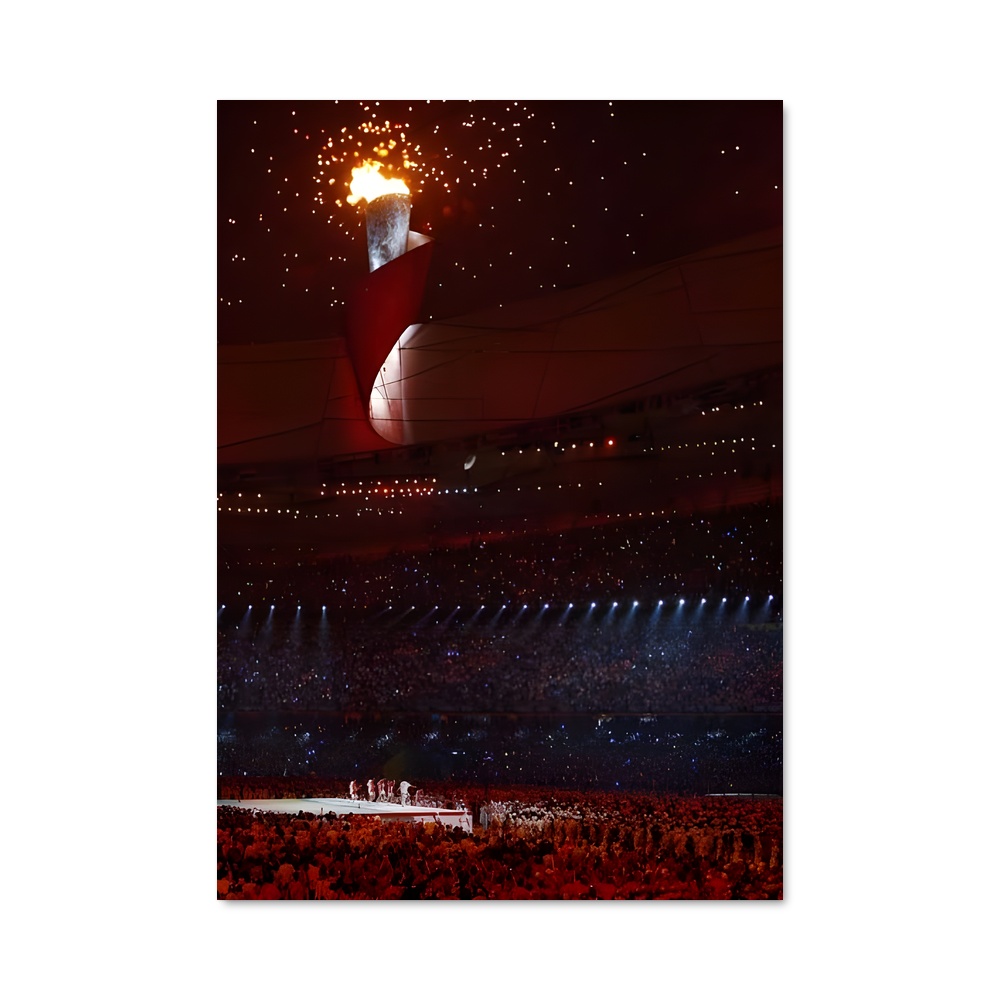 Poster Cérémonie Olympique